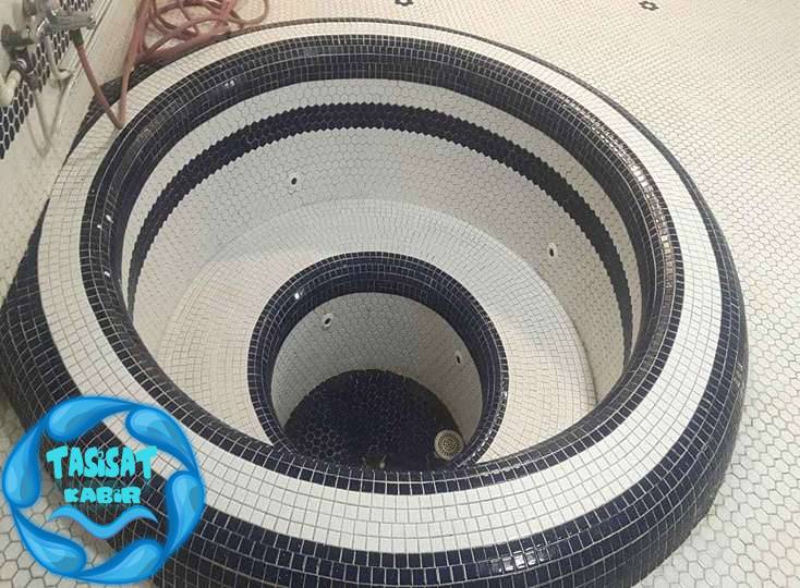 اسید شویی استخر آپارتمانی پاسداران جعفری 4