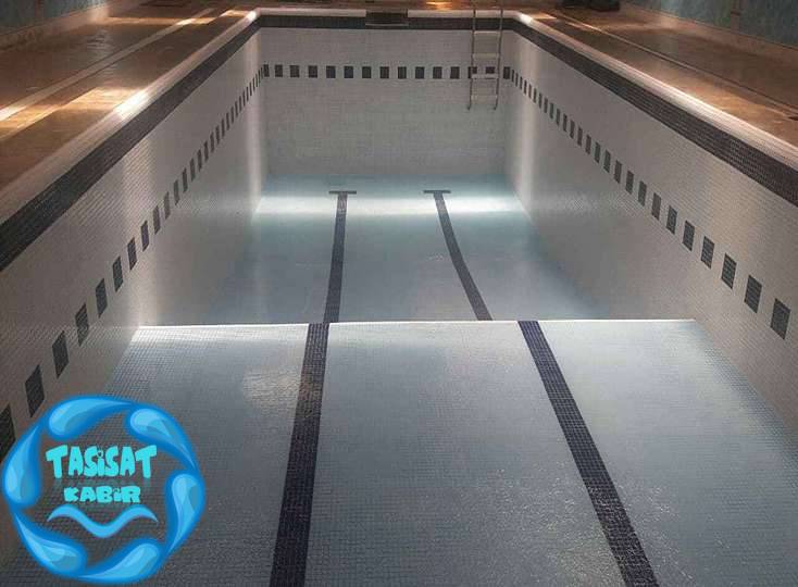 اسید شویی استخر سرپوشیده ویلایی کمالشهر 5