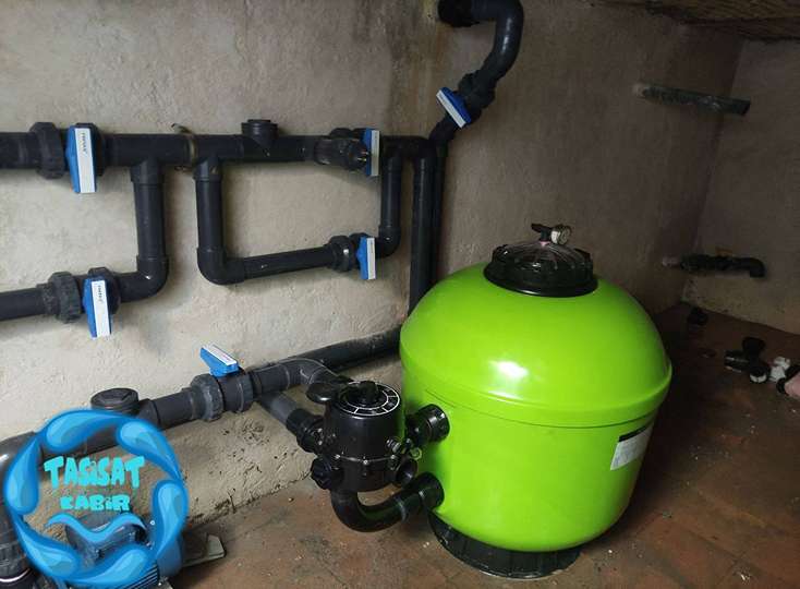 لوله کشی استخر ویلایی ملارد ویلا 2