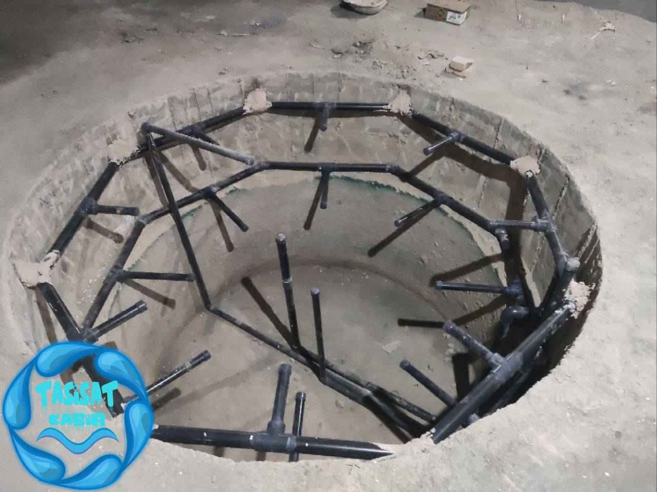 لوله کشی داخلی جکوزی و حضچه آبسرد کردان 3